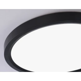 FZ1906 BK черный IP54 26W 3000K-6500K CCT-переключатель D370*25 (Без ПДУ)