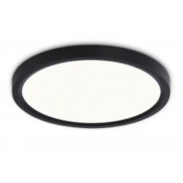 FZ1904 BK черный IP54 20W 3000K-6500K CCT-переключатель D300*25 (Без ПДУ)