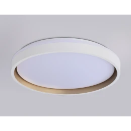 FZ607 WH/GD белый/золото IP20 66W 3000K-6500K+RGB D490*85 (ПДУ ИК)