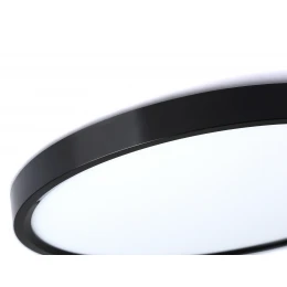 FZ3055 BK черный IP44 33W+10W 6400+6400К D370*40 (Без ПДУ)