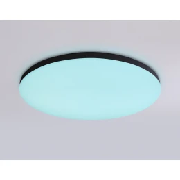 FZ2004 BK черный IP54 20W 3000K-6500K+RGB Wi-Fi Алиса/Tuya/Smart Home/Alexa D300*55 (ПДУ ИК)