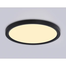 FZ1906 BK черный IP54 26W 3000K-6500K CCT-переключатель D370*25 (Без ПДУ)
