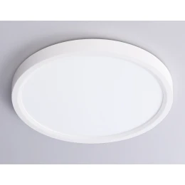 FZ1901 WH белый IP54 13W 3000K-6500K CCT-переключатель D230*25 (Без ПДУ)