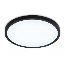 FZ1957 BK черный IP54 26W 5000K D370*15 (Без ПДУ)