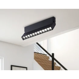 TA1829  BK черный LED 12W 4200K 230*22*87