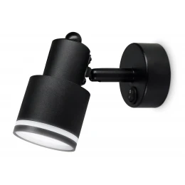 TA1282 BK черный GU10 max 12W 100*55*132