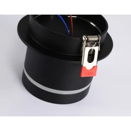TA1432 SBK/FR черный песок/белый матовый GX53 D85*95