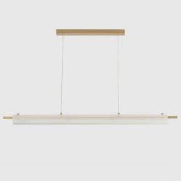Светильник подвесной Crystal Lux TUNNEL SP40 LED BRASS