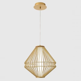 Светильник подвесной Crystal Lux CUADRA SP15W LED GOLD