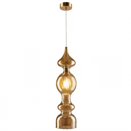 Светильник подвесной Crystal Lux IRIS SP1 A AMBER