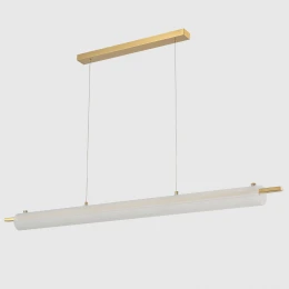 Светильник подвесной Crystal Lux TUNNEL SP40 LED BRASS