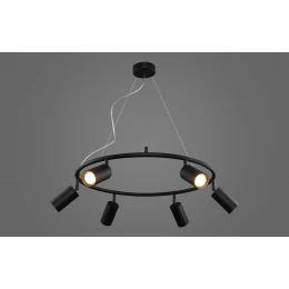 Светильник подвесной Crystal Lux RIVO SP6 BL