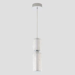 Светильник подвесной Crystal Lux ANTIQUE SP23W LED CHROME