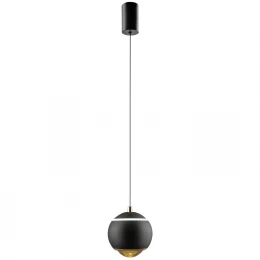 Светильник подвесной Crystal Lux CARO SP LED BLACK