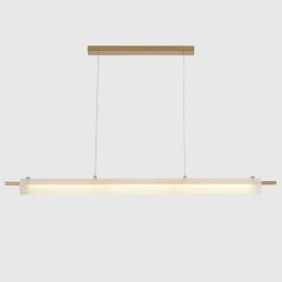 Светильник подвесной Crystal Lux TUNNEL SP40 LED BRASS