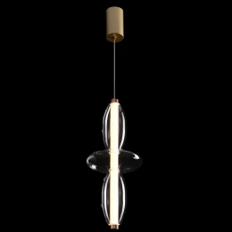 Светильник подвесной Crystal Lux QUASAR SP14W LED TRANSPARENT