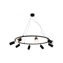 Светильник подвесной Crystal Lux RIVO SP8 BL