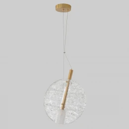 Светильник подвесной Crystal Lux FROZEN SP1 BRASS