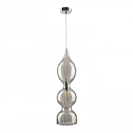 Светильник подвесной Crystal Lux IRIS SP1 B SMOKE