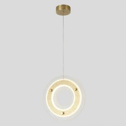 Светильник подвесной Crystal Lux DIEGO SP25W LED BRASS