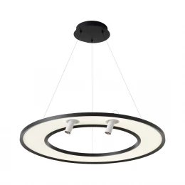 Светильник подвесной Crystal Lux CONTOUR SP50W LED BLACK