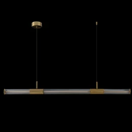 Светильник подвесной Crystal Lux LINEUP SP24W LED BRASS