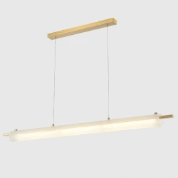 Светильник подвесной Crystal Lux TUNNEL SP40 LED BRASS