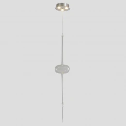Светильник подвесной Crystal Lux GLASS SP3W LED CHROME