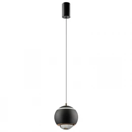 Светильник подвесной Crystal Lux CARO SP LED BLACK