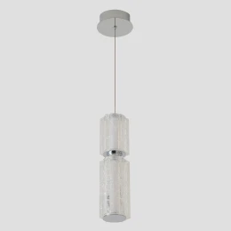 Светильник подвесной Crystal Lux ANTIQUE SP23W LED CHROME