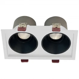 WTD.O21.060.30.20 WERTMARK TECHNICAL DORSUM светильник точечный встраиваемый: LED, 2x10W, 3000K
