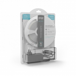 Лента Gauss Basic в комплекте LED 2835/120 12V 12W/m 1200lm/m 4000K 8mm IP65 5m 1/50