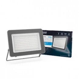 Прожектор Gauss Qplus 100W 10500lm 6500K 175-265V IP65 графитовый LED 1/4