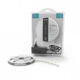 Лента Gauss Basic в комплекте LED 2835/60 12V 6W/m 600lm/m 4000K 8mm IP65 5m 1/50