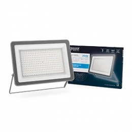 Прожектор Gauss Qplus 200W 21000lm 6500K 175-265V IP65 графитовый LED 1/4