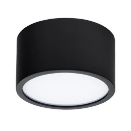 213917 Светильник ZOLLA CYL LED-RD 10W 780LM ЧЕРНЫЙ 4000K IP44