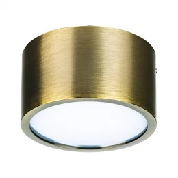 211911 Светильник ZOLLA CYL LED-RD 10W 780LM ЗЕЛЕНАЯ БРОНЗА 3000K IP44