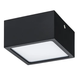 213927 Светильник ZOLLA QUAD LED-SQ 10W 780LM ЧЕРНЫЙ 4000K IP44