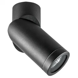 051017 Светильник ILLUMO F HP16 GU10 ЧЕРНЫЙ IP65