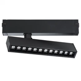 205317R Светильник д/1-фазного трека TETA LED 9W 700LM 24G ЧЕРНЫЙ PRO 3000-6000K DIM