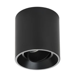 051007 Светильник PVC BINOCO UNO GU10 ЧЕРНЫЙ