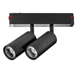 205507 Светильник д/1-фазн трека TETA  APP LED 2х9W 1560LM COB 24G ЧЕРНЫЙ PRO 3000-6000K DIM