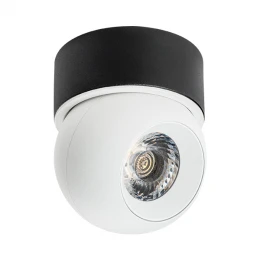 i06207 Светильник INTERO LED 9W 850LM 24G БЕЛЫЙ/ЧЕРНЫЙ 3000K (217062+521707)