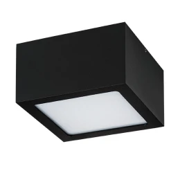 380273 Светильник ZOLLA QUAD LED-SQ 8W 640LM ЧЕРНЫЙ 3000K IP65