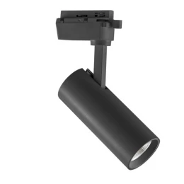 228247 Светильник для 1-фазного трека VOLTA LED 20W 1900LM 24G ЧЕРНЫЙ 4000K IP20