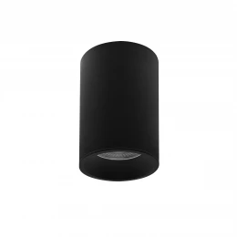214477IP65 Светильник RULLO IP65 HP16 1xGU10 max 9W ЧЕРНЫЙ IP65