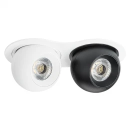 i6266474 Светильник INTERO LED 9W*2 850LM*2 24G БЕЛЫЙ/ЧЕРНЫЙ 4000K (217626+217064+217074)