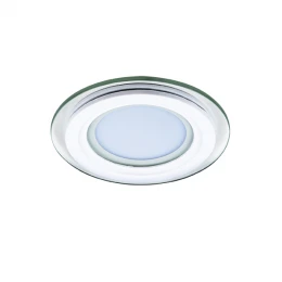 212030 Светильник ACRI CYL LED 6W 480LM БЕЛЫЙ/ПРОЗРАЧНЫЙ 4000K