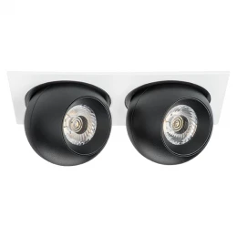i5267474 Светильник INTERO LED 9W*2 850LM*2 24G БЕЛЫЙ/ЧЕРНЫЙ 4000K (217526+217074+217074)