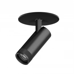 C4127RS Светильник CANNO PRO встраиваемый LED 12W 840LM 20-55G ЧЕРНЫЙ 2700-4200-6000К IP20 с адаптером (304127 + 215007)